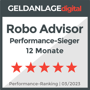 Geldanlage Digital Performance Sieger